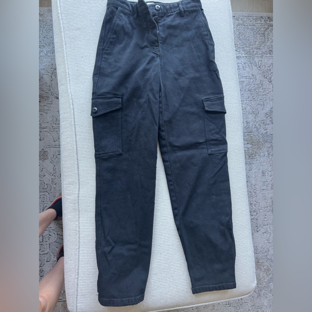 Wilfred Black Cargo Joggers